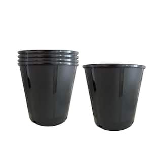 5 Gal. Plastic Nursery Trade Pots - 4.02 Gal / 15.19 l (5-Pack)
