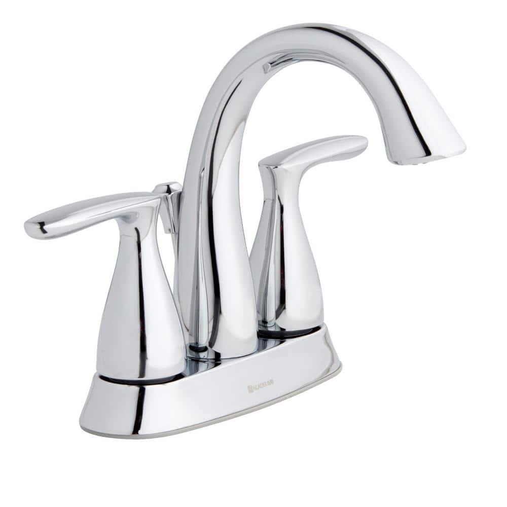 Meansville 4 in. Centerset Double-Handle Bathroom Faucet in Polished Chrome price history on PriceWatchPro
