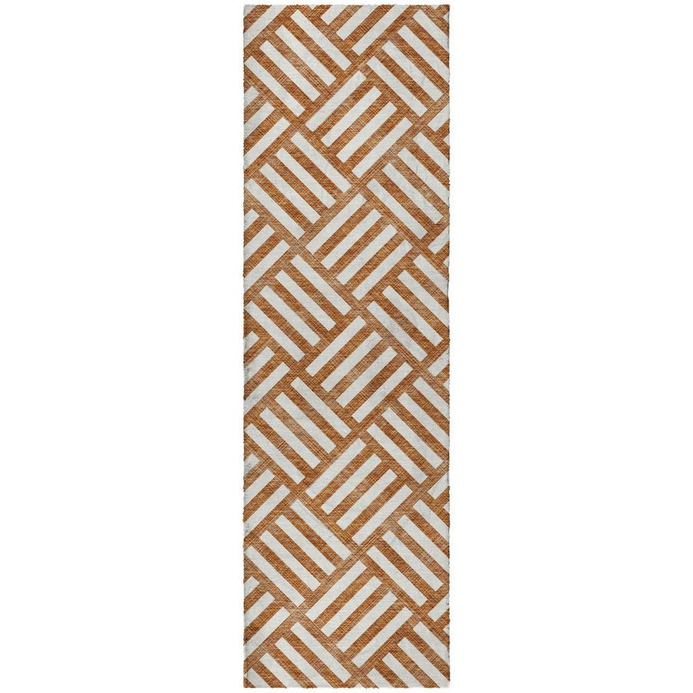 Dream Shag Premium Machine Washable Abstract ADS620 Paprika 2 ft. x 7 ft. Runner Rug price history on PriceWatchPro