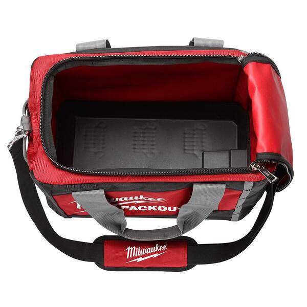 Milwaukee - 3/8 in. Drive Metric Ratchet and Socket Mechanics Tool Set with PACKOUT Case and Bag (32-Piece)