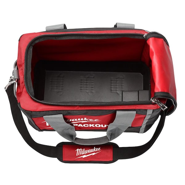 Milwaukee 15 in. PACKOUT Tool Bag/Tote 48-22-8321 - The Home Depot