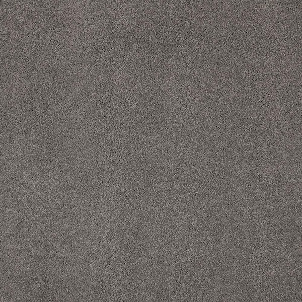 Lifeproof Appreciate I  - Sharkfin - Gray 47 oz. Triexta Texture Installed Carpet