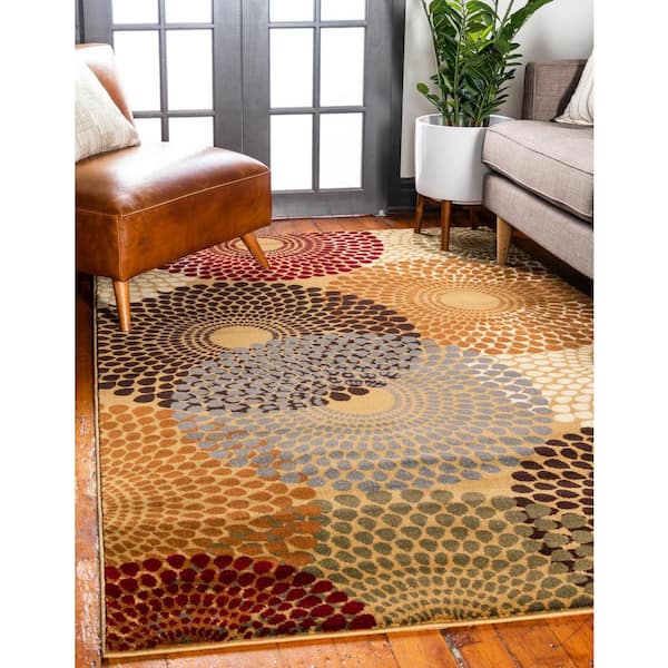 Barista Beige 9 ft. x 12 ft. Area Rug