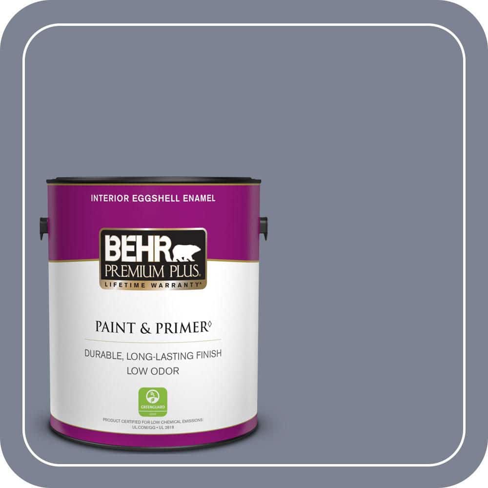 1 gal. #610F-6 Deep Smoke Signal Eggshell Enamel Low Odor Interior Paint & Primer price history on PriceWatchPro