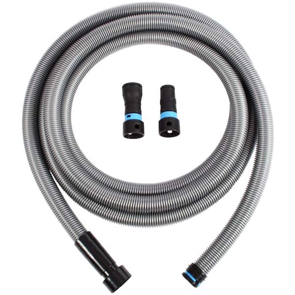 16 ft. Hose with Dust Collection Power Tool Adapters for Wet/Dry Vacuums