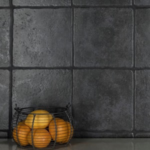 Costa Grafito 7-3/4 in. x 7-3/4 in. Ceramic Floor and Wall Tile (10.75 sq. ft./Case)