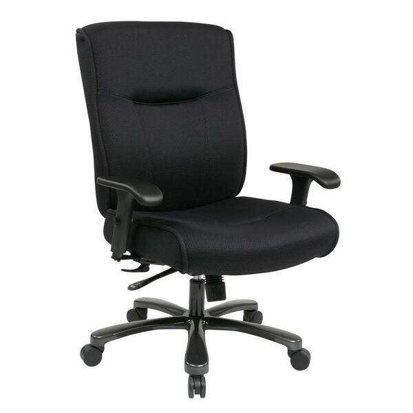 Pro-Line II Big & Tall Deluxe Mesh Fabric Executive Chair in Black