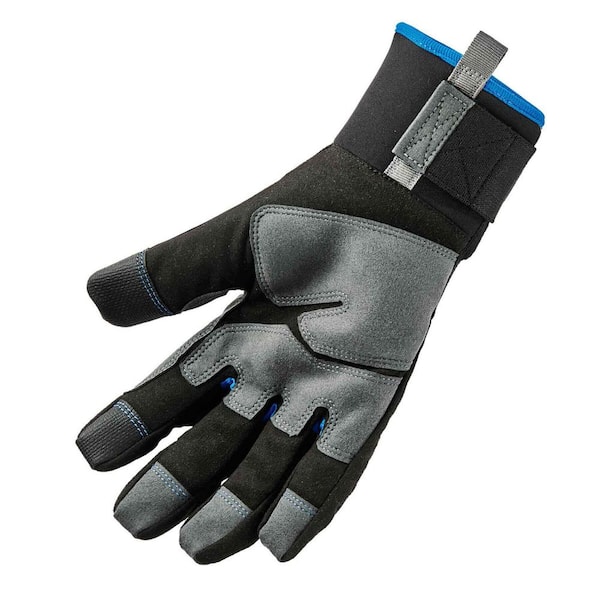 ProFlex 817 Large Black Reinforced Winter Work Gloves