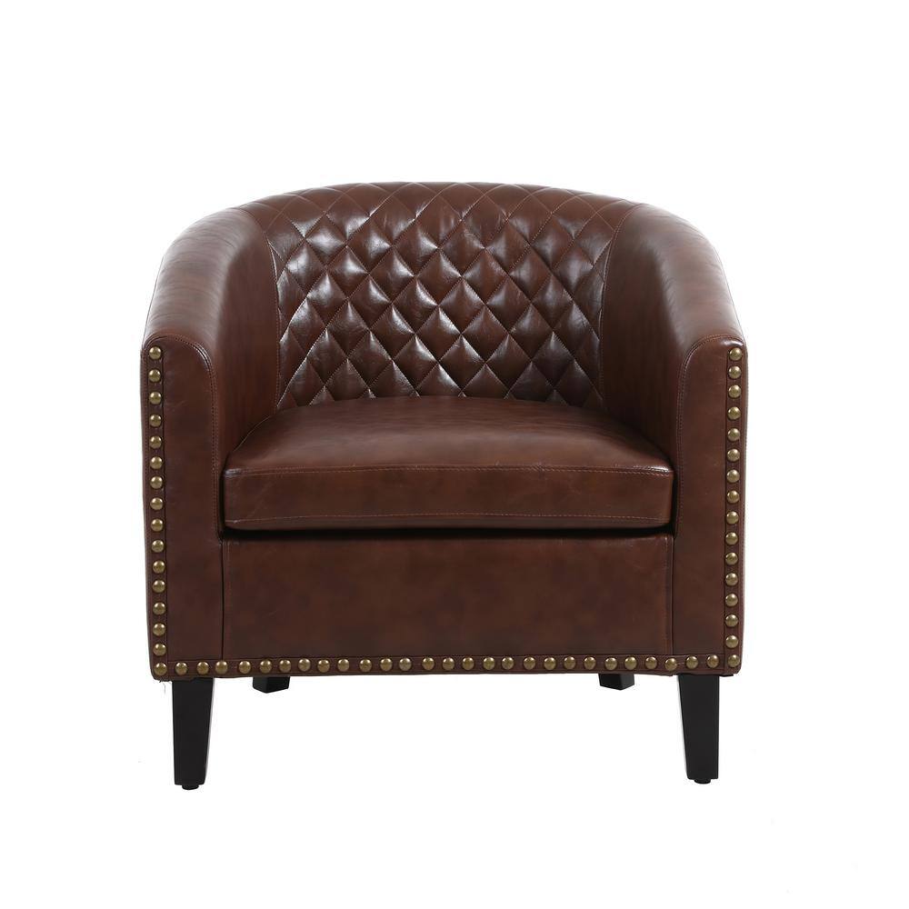 used leather accent chairs