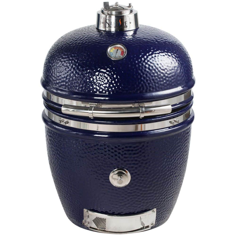 Platinum 19 in. Kamado - Large Stainless Steel BBQ Island Grill - Blue price history on PriceWatchPro