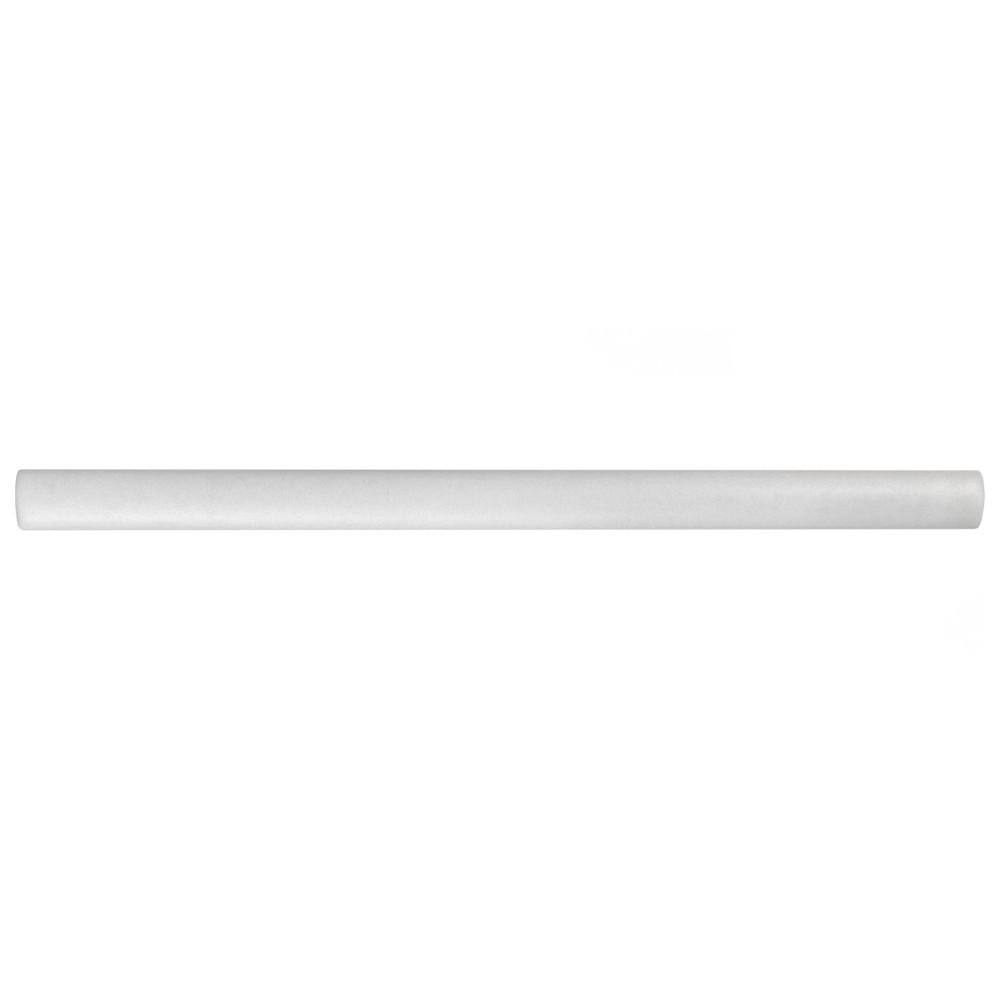 Coco Demi-Bullnose Matte Cloud White 1/2 in. x 7-7/8 in. Matte Ceramic Wall Tile Trim price history on PriceWatchPro