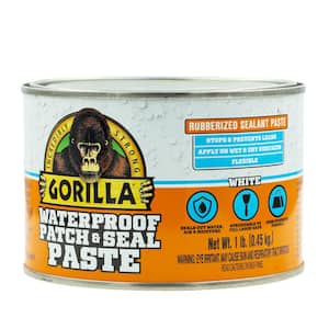 16 oz. White Waterproof Patch and Seal Paste