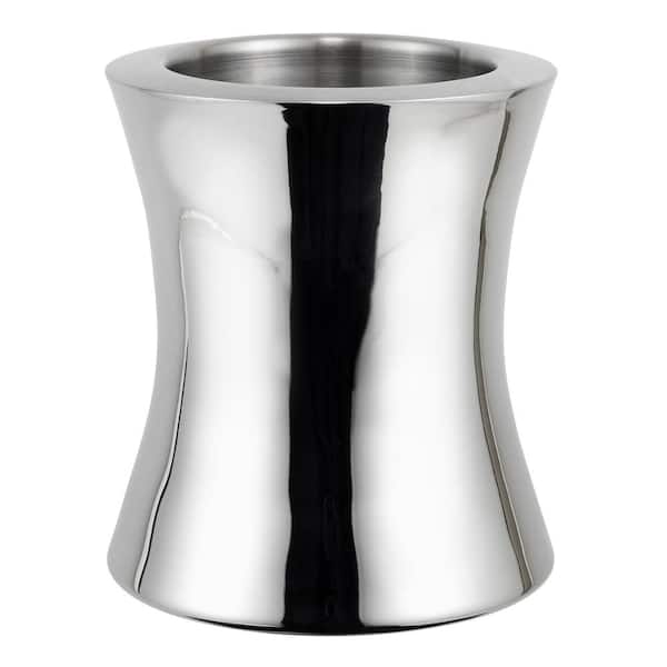 Winco 1-Bottle Stainless Steel Double Wall Wine Cooler