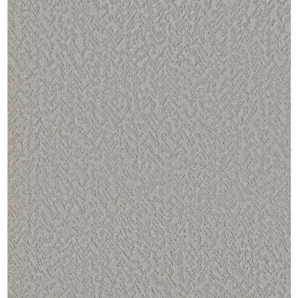 Radiant Comfort Rock Crystal Blue 40 oz. SD Polyester Pattern Carpet- Installation Required