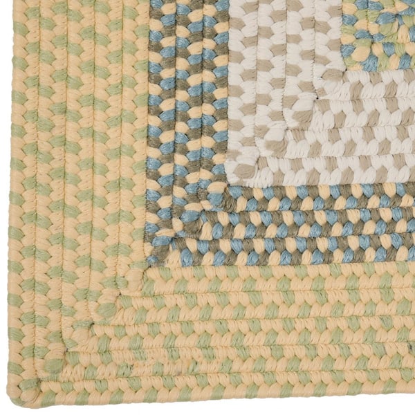 Blithe Yellow 12 ft. x 15 ft. Braided Area Rug