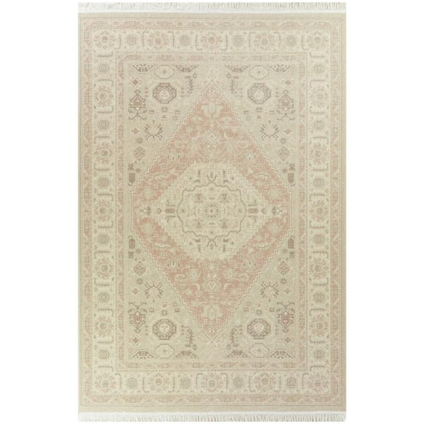 BALTA Kesgrave Pink 8 ft. x 10 ft. Oriental Area Rug