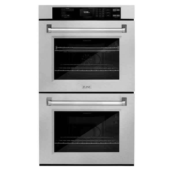 Professional 30 in. Electric Double Wall Oven with Convection in Fingerprint Resistant Stainless Steel