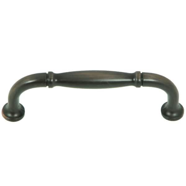 Bayshore 3 in. Center-to-Center Oil Rubbed Bronze Arch Cabinet Pull ...