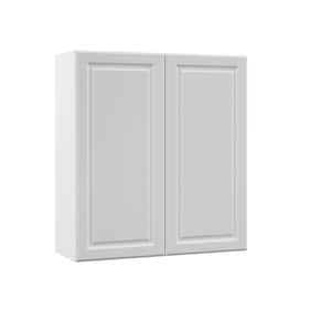 Designer Series Elgin Assembled 33x42x12 in. Wall Kitchen Cabinet in White