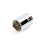 TEKTON 3/8 Inch Drive 9/32 Inch 12-Point Socket - SHD12207, Chrome, Standard Length
