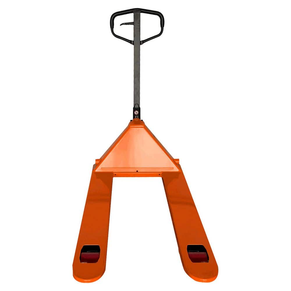 Orange 7.3 in. Max Lift Hand Pallet Jack 5500 lbs. Warehouse Pallet Truck 4