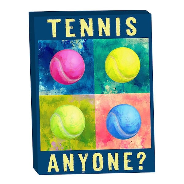 VENICE BEACH Collections Tennis Anyone by Grotto Studios 1-Piece Unframed Graphic Print Sports Poster Art Print 40 in. x 30 in.