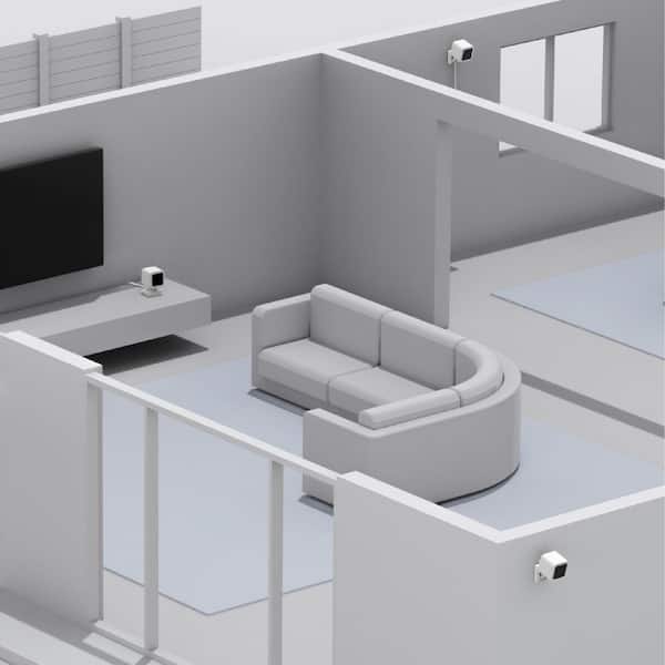 Wyze - Cam v3 Wired Home Security Camera with 3-Months Cam Plus Included (2-Pack)