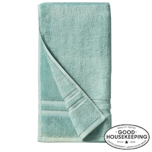 Home Decorators Collection Turkish Cotton Ultra Soft Aloe Green Wash Cloth  0615 WSHAL - The Home Depot