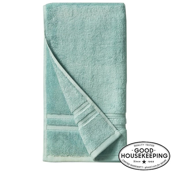 Hotel Style Turkish Cotton Bath Towel Collection Solid Print Teal Hand Towel  