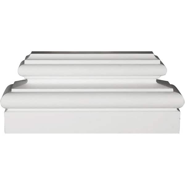 Ekena Millwork 21-1/4 in. W x 9in. H x 5-5/8 in. P Traditional Base (2-Pack)