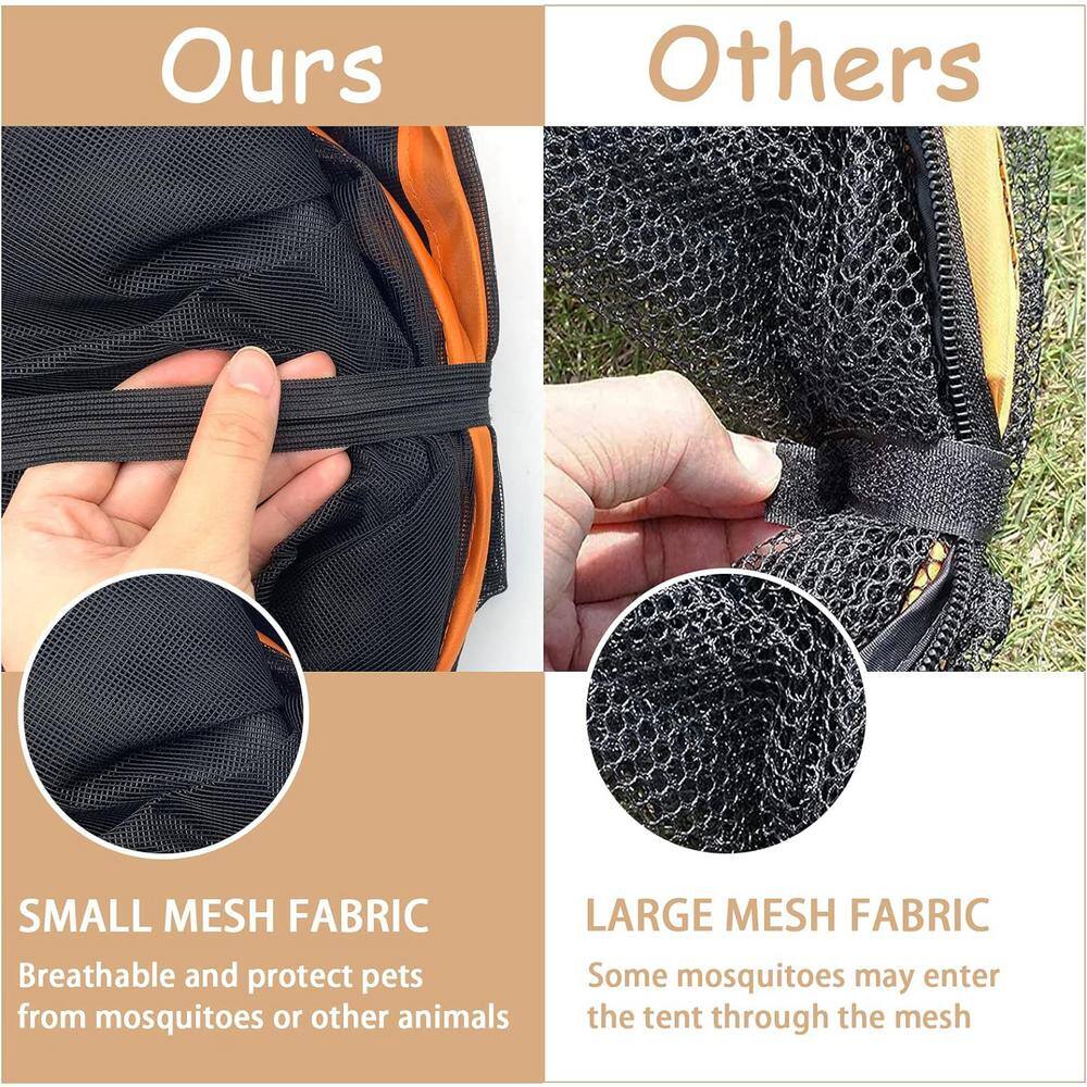 Portable 2-in-1 Cat Playpen Tent with Tunnel