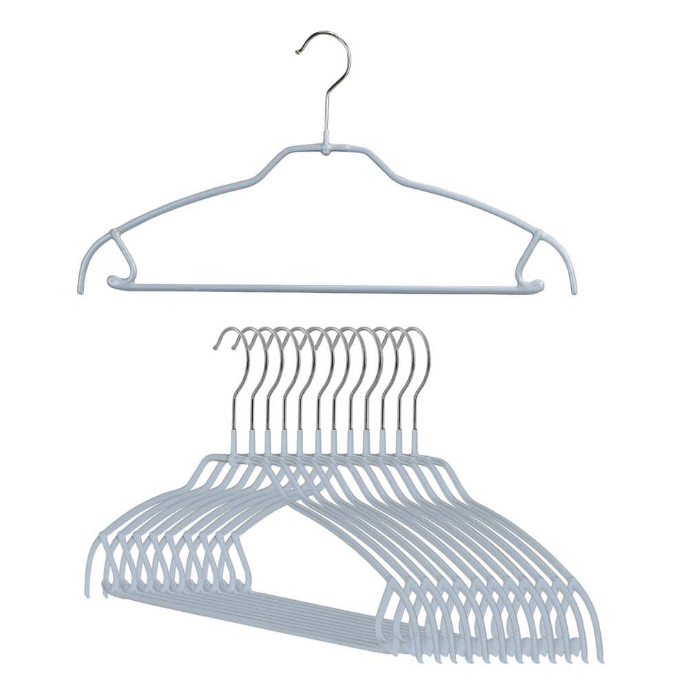 Mawa, 42ftu Silhouette Space-Saving Anti-Slip Steel Clothing Hanger, Set Of 12, Silver price history on PriceWatchPro