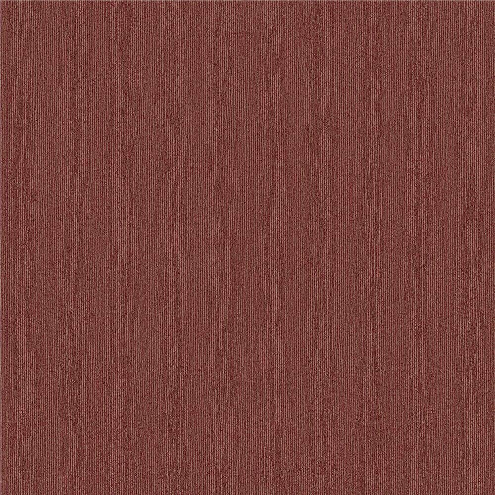 Melvin Red and Gold Striped Vinyl Wallpaper Roll
