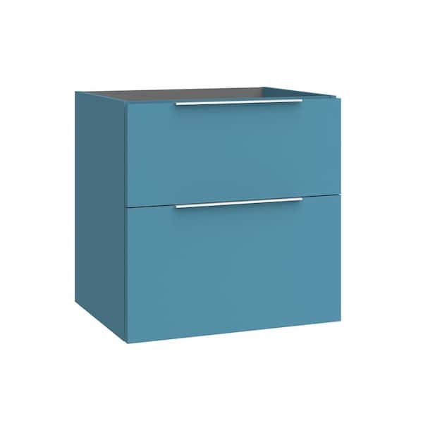 WS Bath Collections Dalia 23.3 in. Bath Vanity Cabinet without Top in Island Matte Assembled