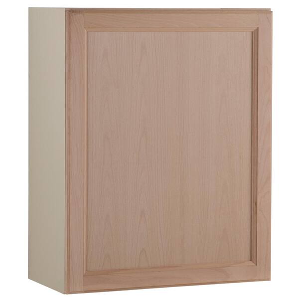 Hampton Bay Easthaven Shaker Assembled, Unfinished Beech Wood Cabinet Doors