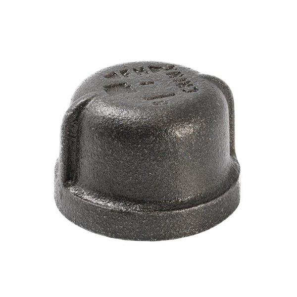 Southland 1 in. Black Malleable Iron FIP Cap Fitting