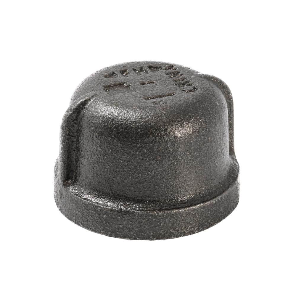 1 in. Black Malleable Iron FIP Cap Fitting price history on PriceWatchPro