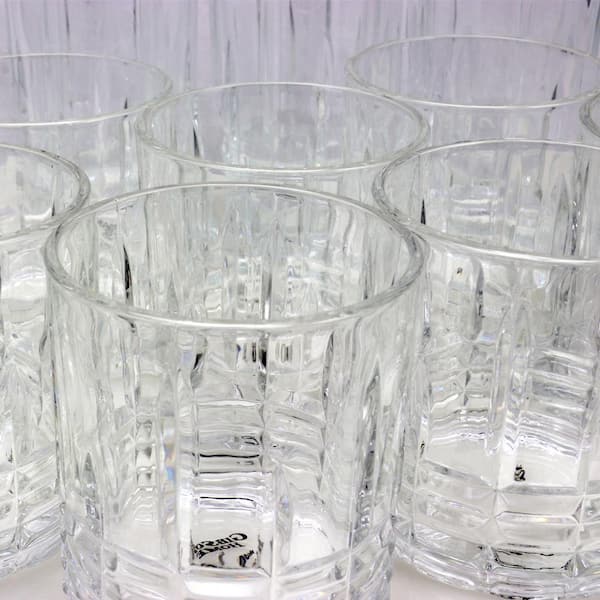Gibson Home Hemby 16-Piece Glass Set, Clear