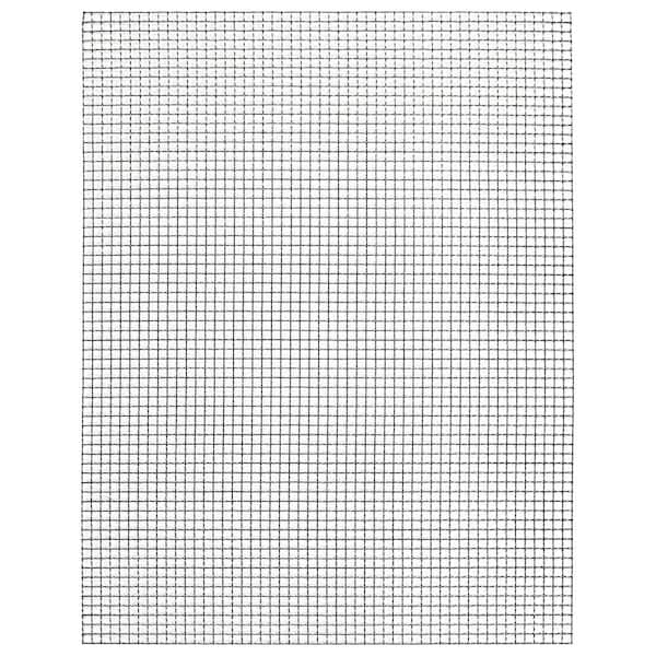 2 Pack 12 in. x 24 in. 4 Mesh Hardware Cloth Welded Wire Mesh 304 Stainless for DIY Burn Barrel BBQ Vent Filter