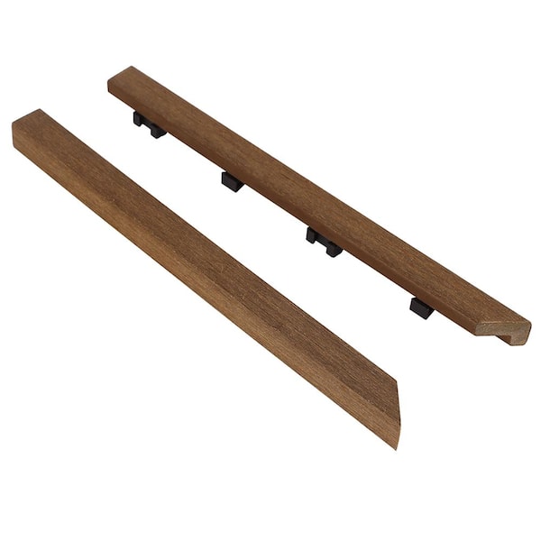 NewTechWood 1/12 ft. x 1 ft. Quick Deck Composite Deck Tile NewTechWood 1/12 ft. x 1 ft. Quick Deck Composite Deck Tile
