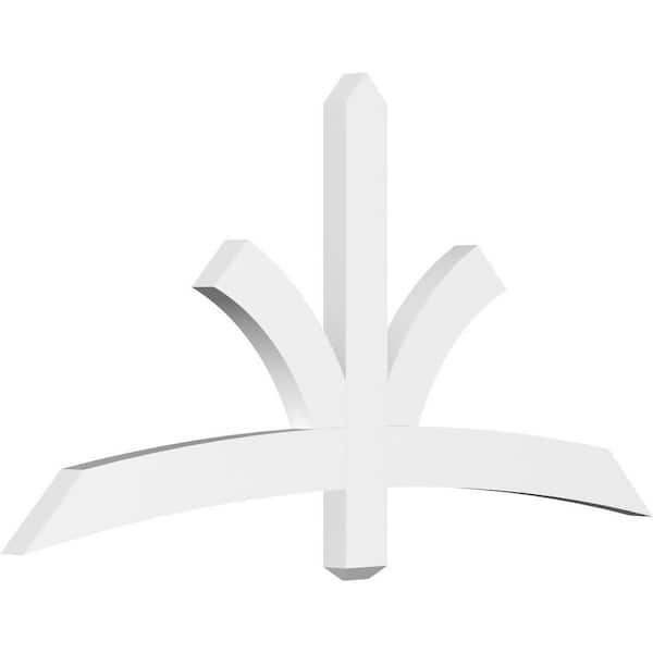 Ekena Millwork Davenport 60 in. W x 30 in. H x 2 in. D Signature Polyurethane Bracket
