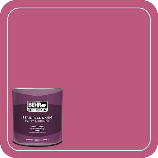 BEHR ULTRA 1 qt. #S-G-100 Tutti Frutti Extra Durable Eggshell Enamel Interior Paint & Primer
