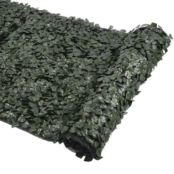 Cisvio 59 in. x 196 in. Leaves Garden Fence