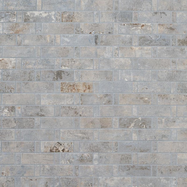 Ivy Hill Tile Mantis Ocean Blue 11.81 in. x 11.81 in. Matte Porcelain Floor and Wall Mosaic Tile (0.96 sq. ft./Each)