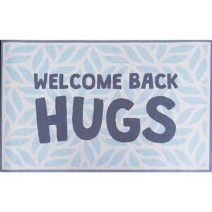 BENISSIMO Welcome Back Handwritten 20 in. x 31.5 in. Door Mat MM-20X32-HWRT  - The Home Depot