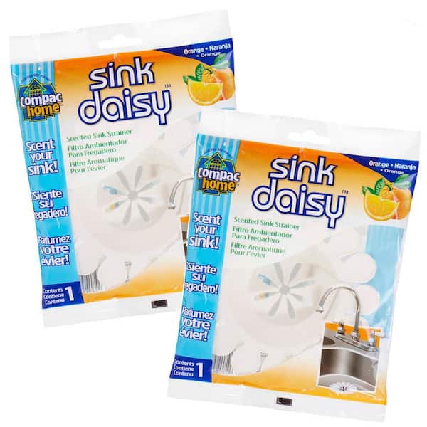 Sink Daisy-scented sink strainer 2pk 
