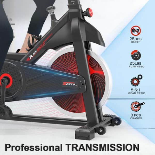 Cycling machine with online hand movement