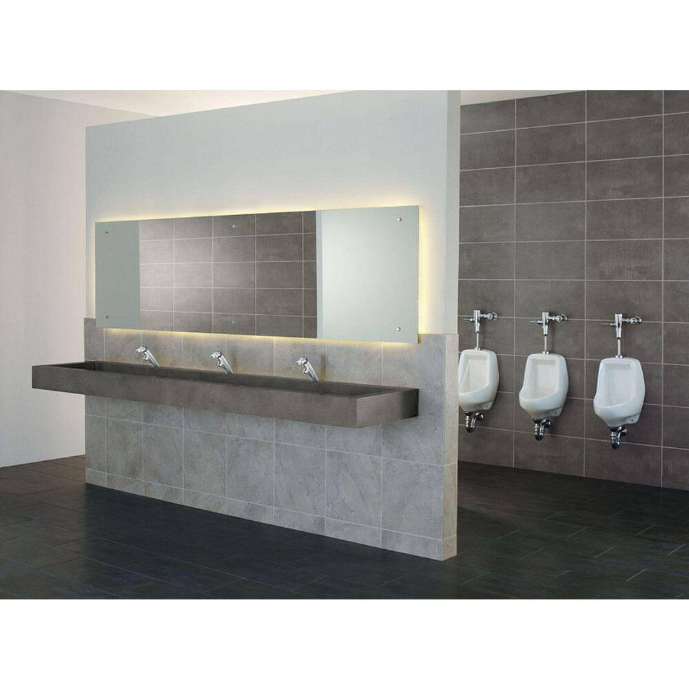 Chrome Commercial Single Handle Bathroom Faucet