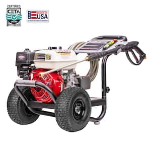 3600 PSI 2.5 GPM Gas Pressure Washer with Honda GX200 Engine (50-State),cCommercial Cold Water Power Cleaner