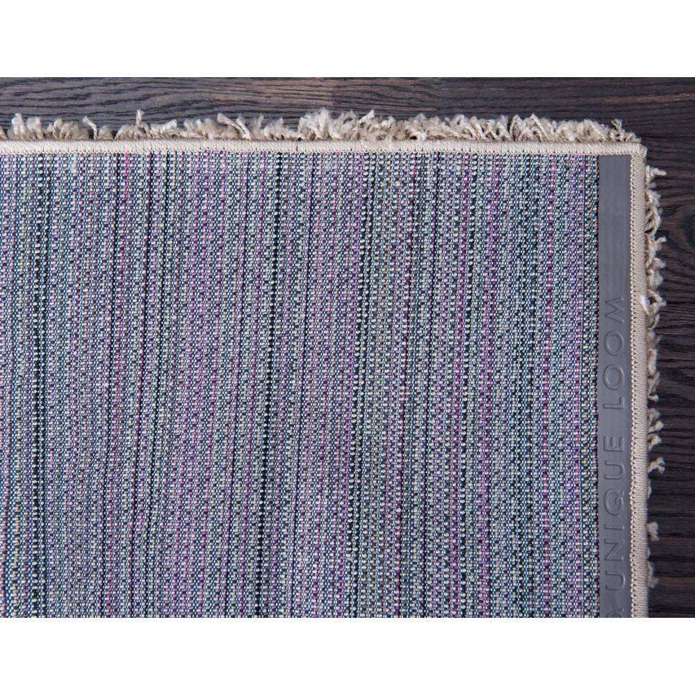 Taupe 6' x 9' Rectangular Shag Synthetic Area Rug